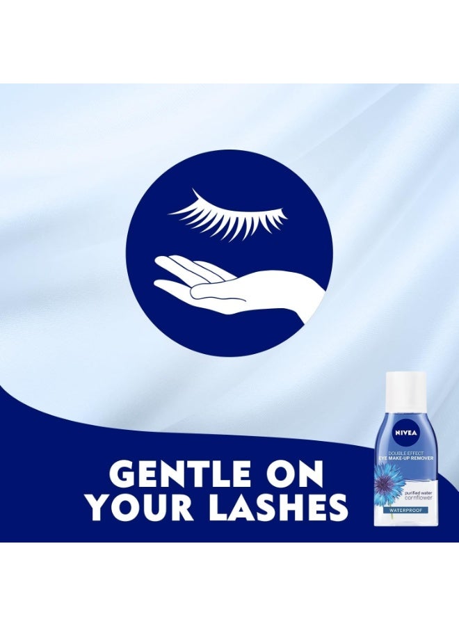 نيفيا مزيل مكياج العيون ثنائي الطور للبشرة الحساسة 125 مل - Image 3